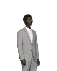 Мужской серый пиджак от Hugo