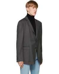 Мужской серый пиджак от Burberry