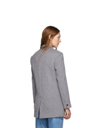 Женский серый пиджак от Isabel Marant