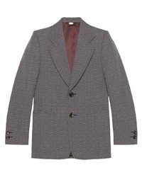 Мужской серый пиджак от Gucci