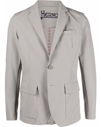 Мужской серый пиджак от Herno