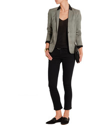 Женский серый пиджак от Totême