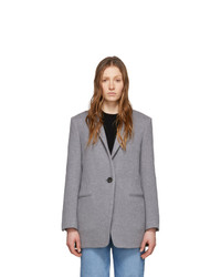 Женский серый пиджак от Isabel Marant