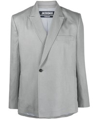 Мужской серый пиджак от Jacquemus
