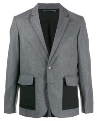 Мужской серый пиджак от Kenzo