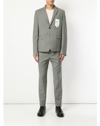 Мужской серый пиджак от Oamc