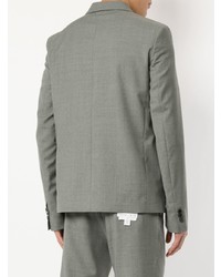 Мужской серый пиджак от Oamc