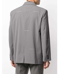 Мужской серый пиджак от Off-White