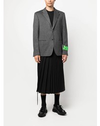 Мужской серый пиджак от Off-White