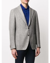Мужской серый пиджак от Tagliatore