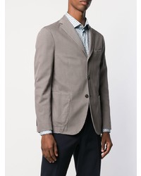 Мужской серый пиджак от Boglioli