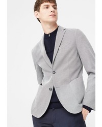 Мужской серый пиджак от Mango Man