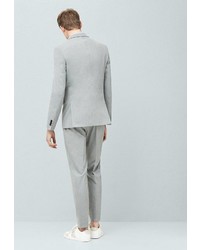 Мужской серый пиджак от Mango Man