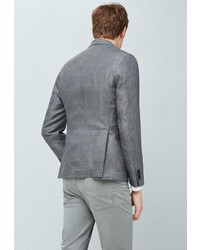 Мужской серый пиджак от Mango Man