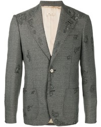 Мужской серый пиджак от Marni