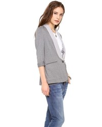 Женский серый пиджак от Soft Joie