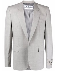 Мужской серый пиджак от Off-White