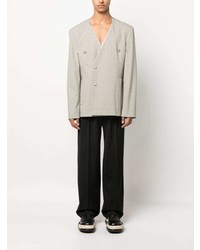 Мужской серый пиджак от Kiko Kostadinov