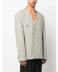 Мужской серый пиджак от Kiko Kostadinov