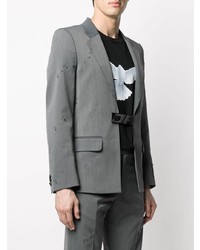 Мужской серый пиджак от Off-White