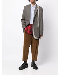 Мужской серый пиджак от Kolor