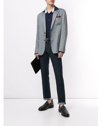 Мужской серый пиджак от Colombo