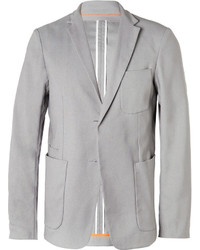 Мужской серый пиджак от Jil Sander