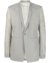 Мужской серый пиджак от Rick Owens