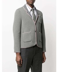 Мужской серый пиджак от Thom Browne