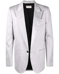 Мужской серый пиджак от Saint Laurent