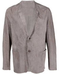 Мужской серый пиджак от Salvatore Santoro