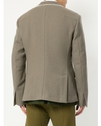 Мужской серый пиджак от Haider Ackermann