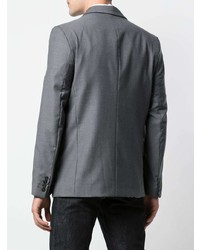 Мужской серый пиджак от Delada