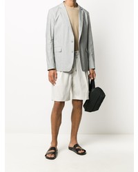 Мужской серый пиджак от Attachment