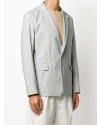 Мужской серый пиджак от Attachment