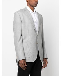 Мужской серый пиджак от BOSS