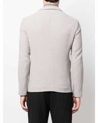 Мужской серый пиджак от Emporio Armani