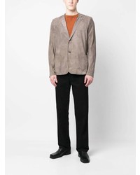 Мужской серый пиджак от Salvatore Santoro