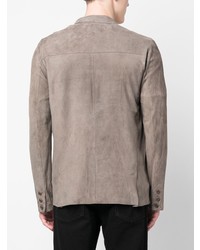 Мужской серый пиджак от Salvatore Santoro