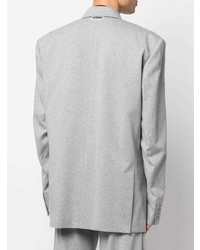 Мужской серый пиджак от Vetements