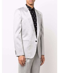 Мужской серый пиджак от Saint Laurent