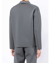 Мужской серый пиджак от Attachment