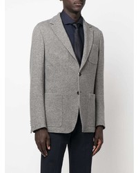 Мужской серый пиджак от Canali