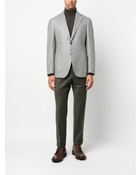 Мужской серый пиджак от Luigi Bianchi Mantova