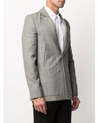 Мужской серый пиджак от Stefan Cooke