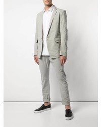 Мужской серый пиджак от Poème Bohémien