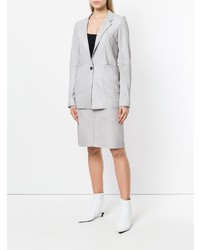 Женский серый пиджак от Vanderwilt