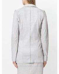 Женский серый пиджак от Vanderwilt