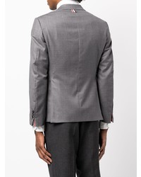 Мужской серый пиджак от Thom Browne