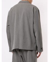 Мужской серый пиджак от Makavelic